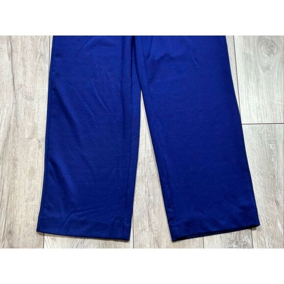 Liz Claiborne royal blue wide leg dress pants/casual pants size 2P - Picture 3 of 12